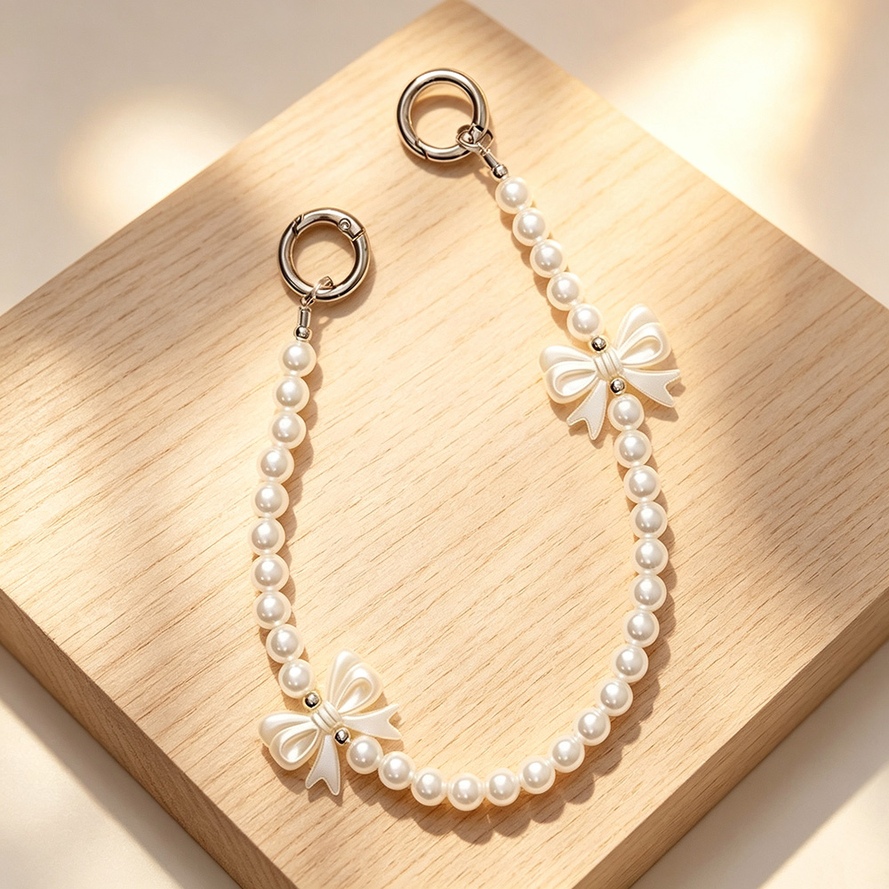 Phone Accessories Beads - Detachable Mobile Phone Charm Handmade Faux