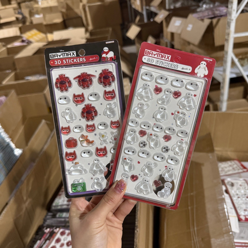 Phone Accessories Items - 2pcs Big Hero 6 Baymax 3D