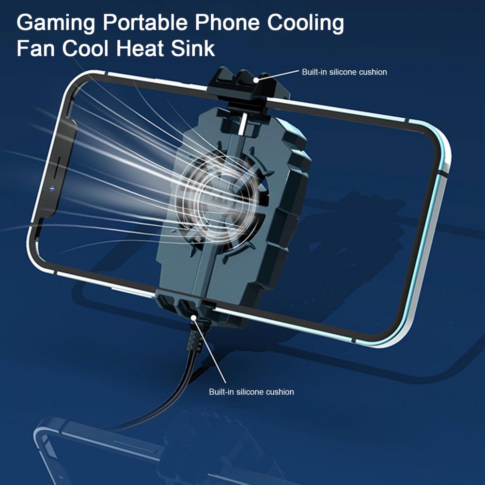 Phone Cooling Fan - G6 Mobile Phone Cooler Radiator Fan