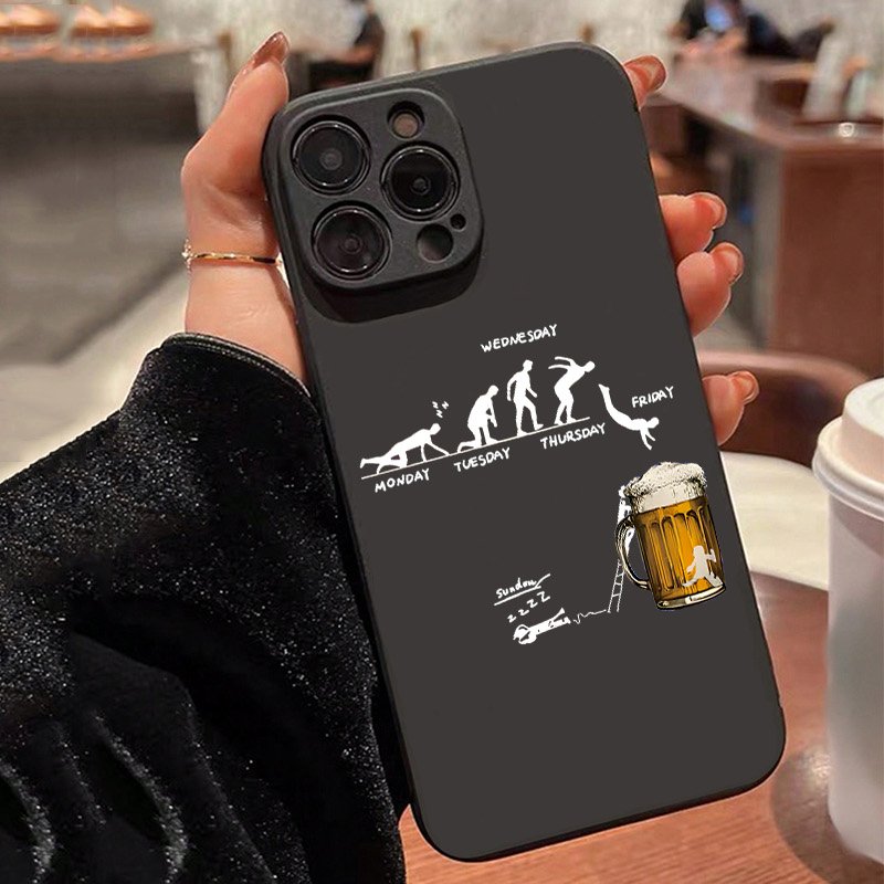Creative Beer-Themed Phone Cas - Samsung Accessories Phone 评论和价格