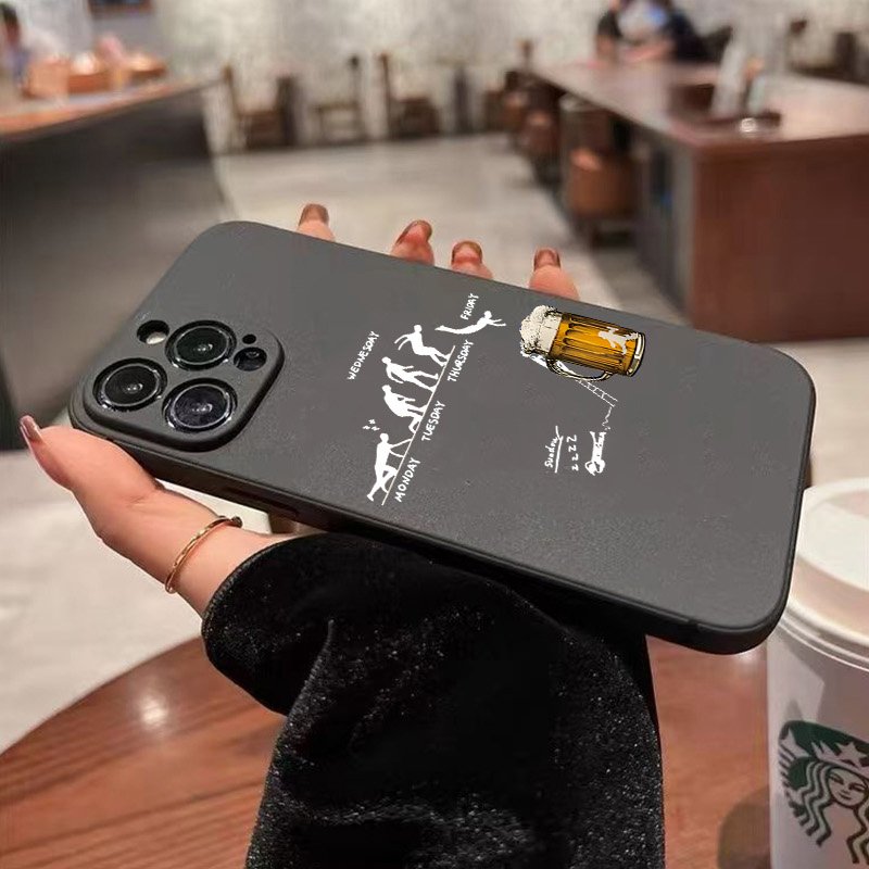 Creative Beer-Themed Phone Cas - Samsung Accessories Phone 评论和价格