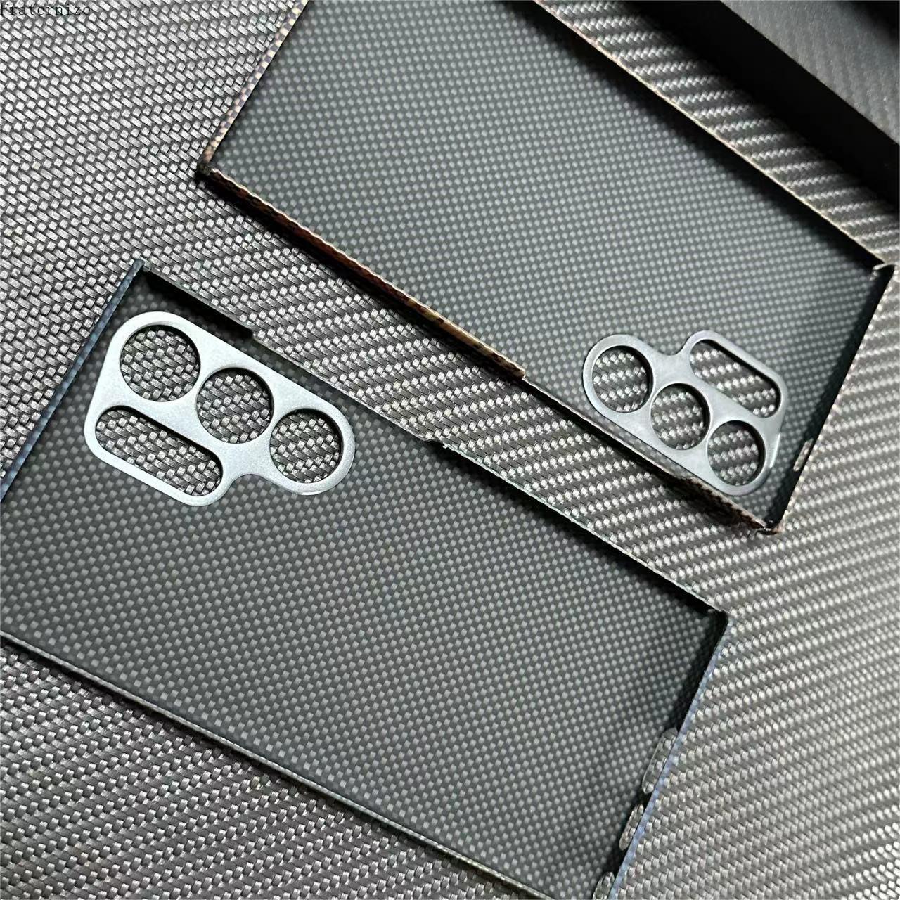 New Genuine Carbon Aramid Fibe - Phone Accessories Pouch 评论和价格