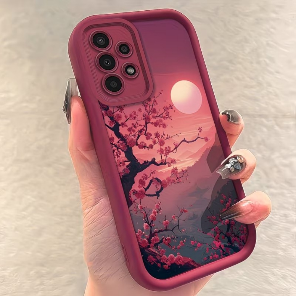Sunset Mountain Peak Anti-Fall - Samsung Accessories Phone 评论和价格