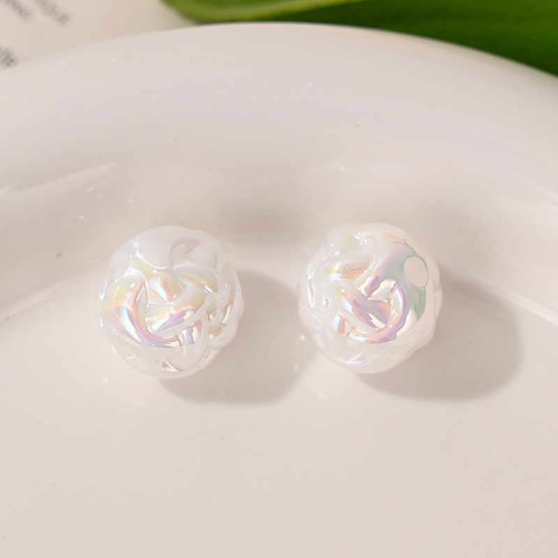 10Pcs Acrylic Yarn Ball Beads, - Phone Accessories Beads 评论和价格