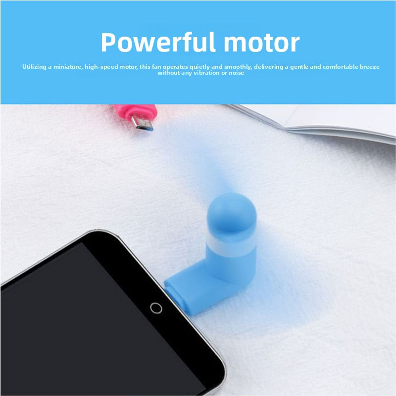 Type C Mini Phone Fan, Portabl - Phone Cooling Fan 评论和价格