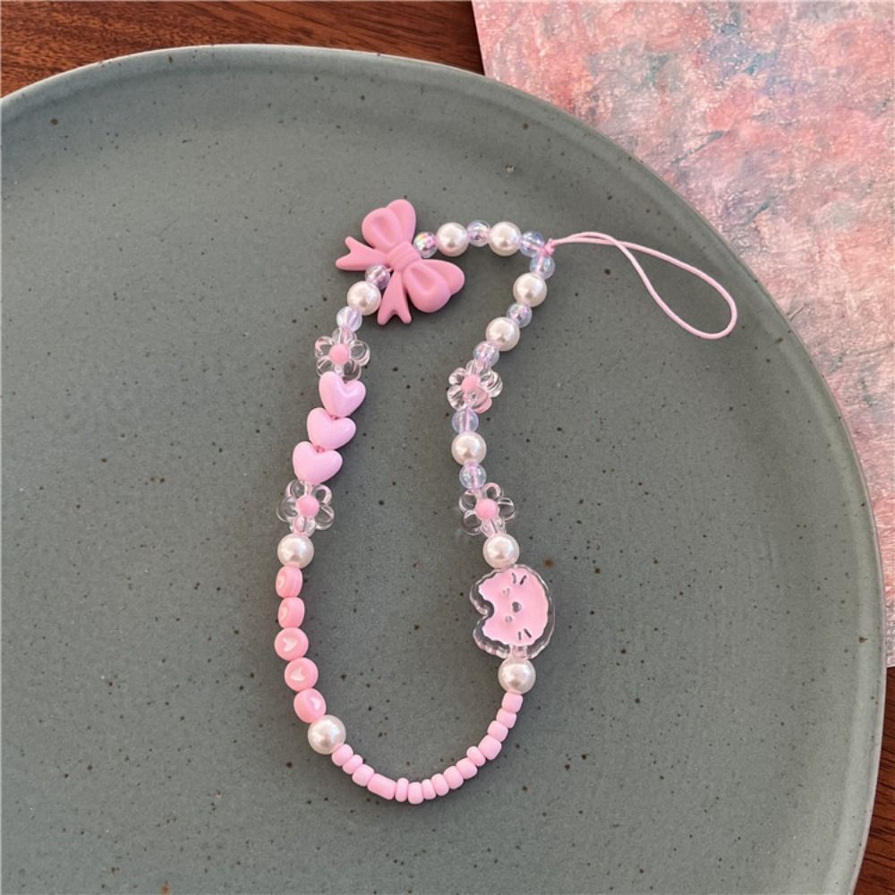 Candy Colored Butterfly Bow Ph - Phone Accessories Beads 评论和价格