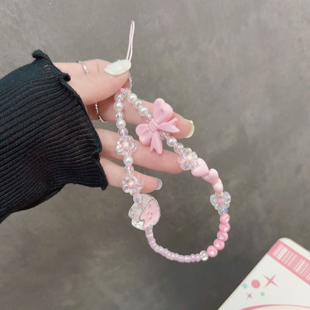 Candy Colored Butterfly Bow Ph - Phone Accessories Beads 评论和价格