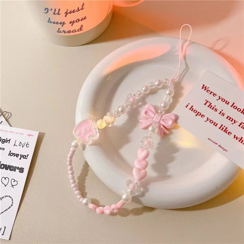 Candy Colored Butterfly Bow Ph - Phone Accessories Beads 评论和价格