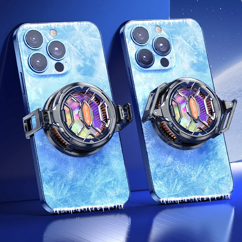 Magnetic & Rotatable Back Clip - Phone Cooling Fan 评论和价格