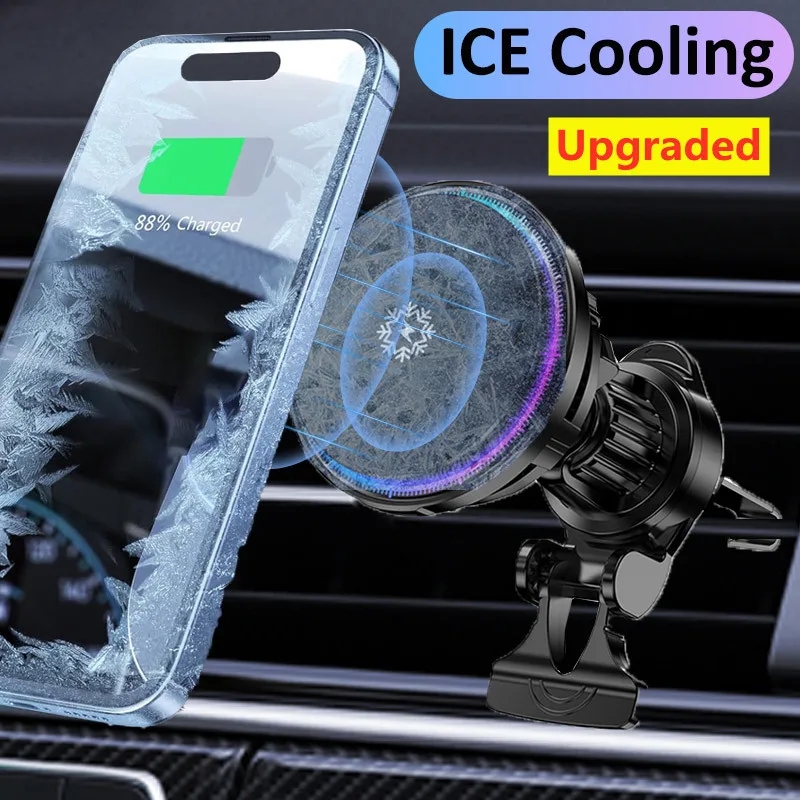 Ice Cooling Magnetic Wireless  - Phone Cooling Fan 评论和价格