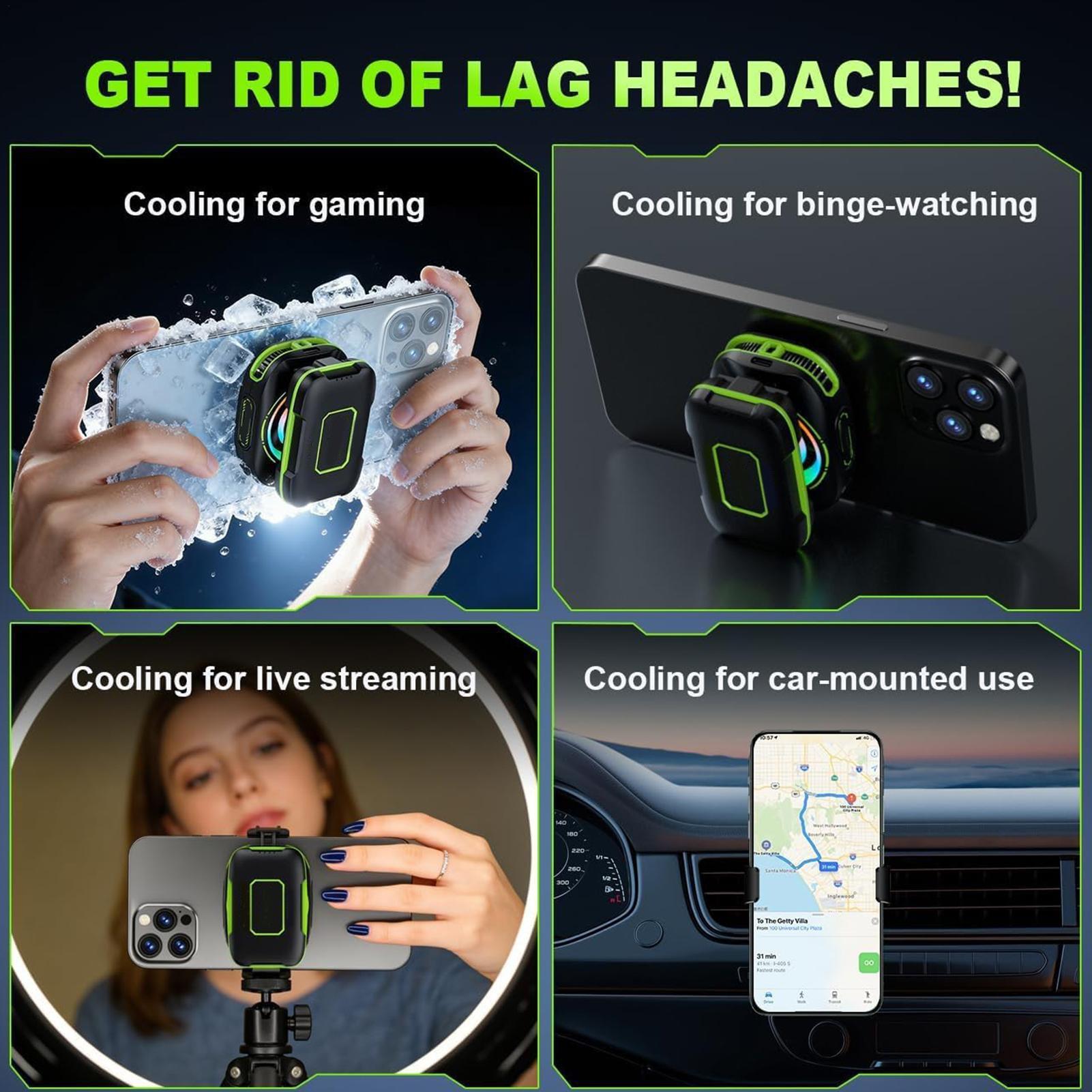 Phone Silent Cooler Semiconduc - Phone Cooling Fan 评论和价格