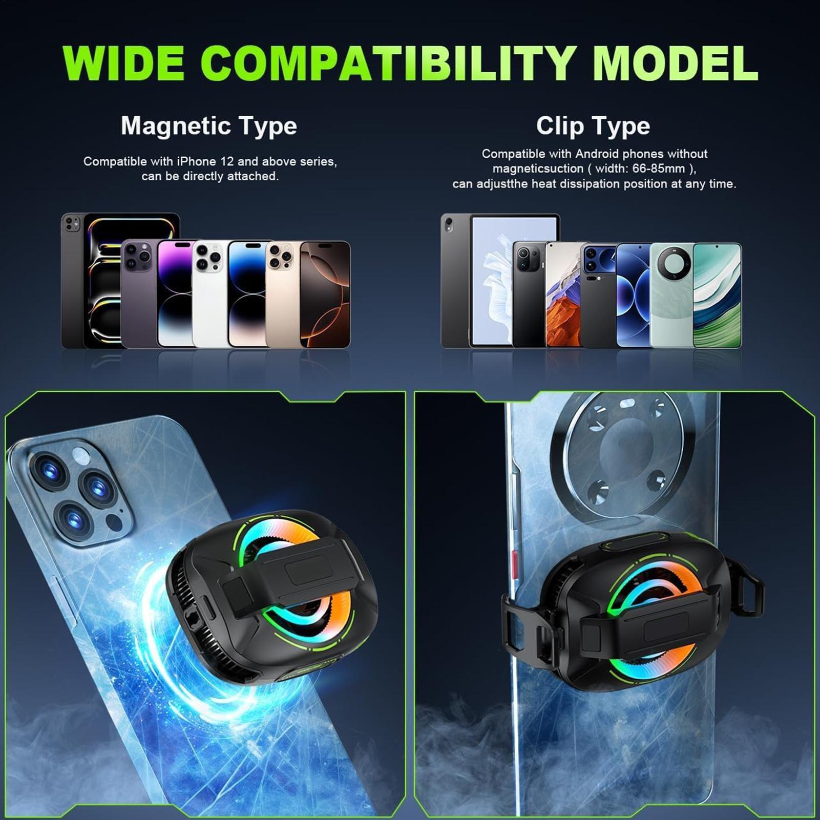Phone Silent Cooler Semiconduc - Phone Cooling Fan 评论和价格