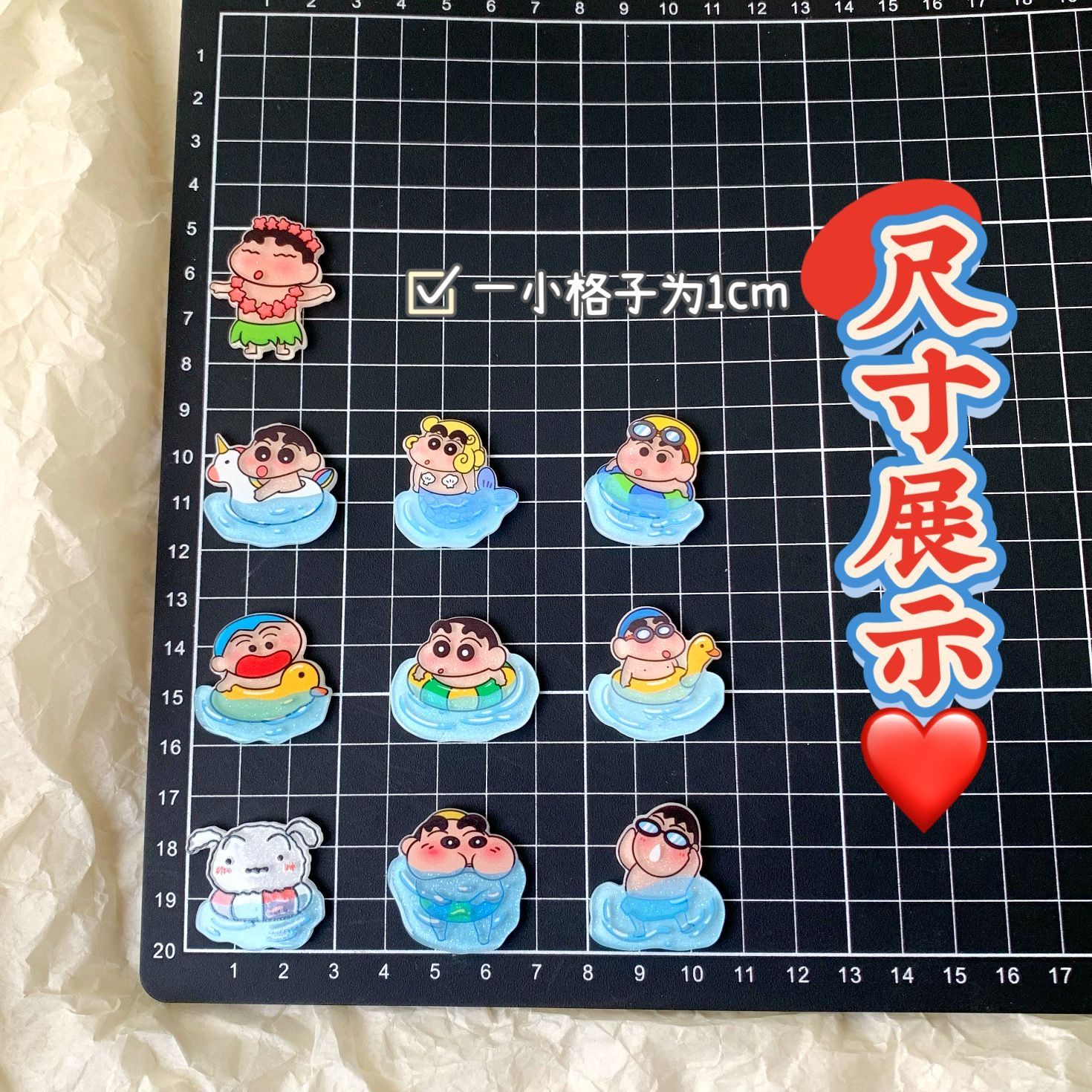 Crayon Shin-chan resin accesso - Phone Accessories Pouch 评论和价格