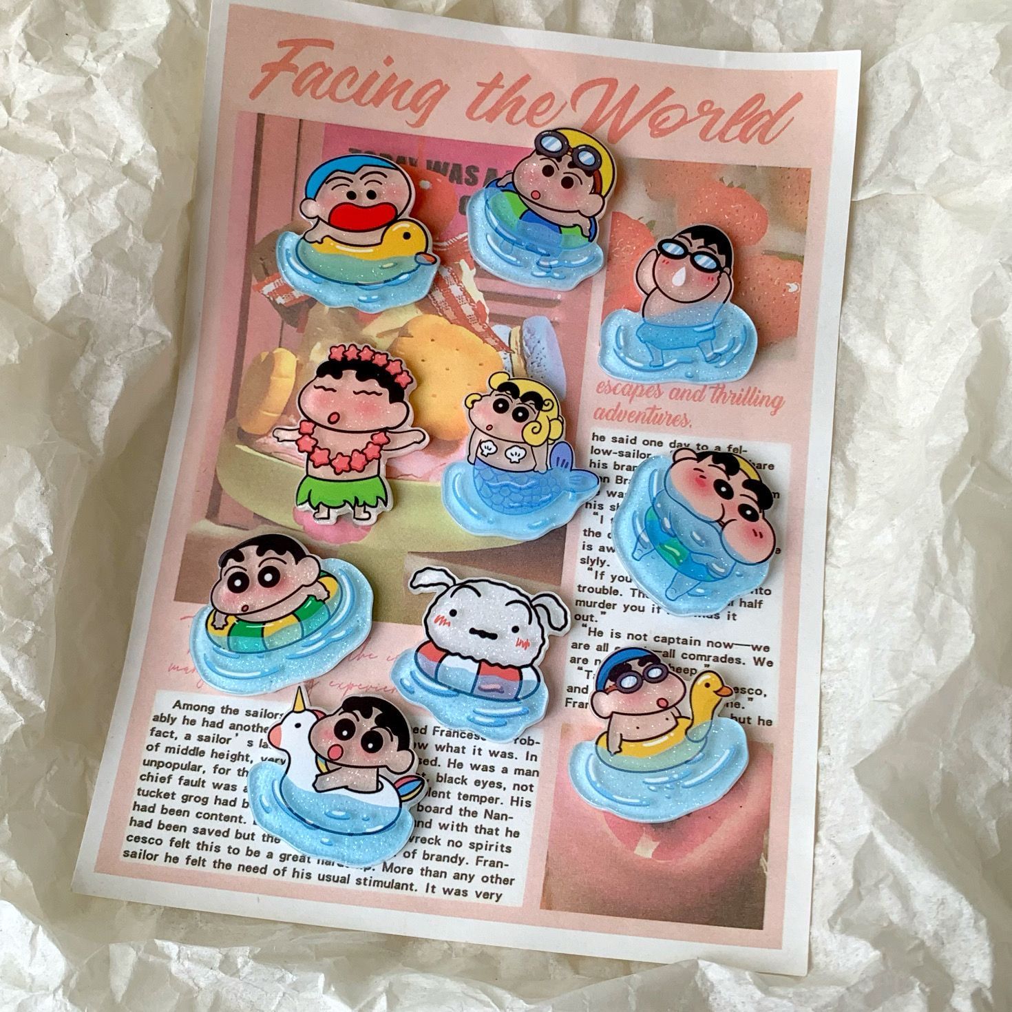Crayon Shin-chan resin accesso - Phone Accessories Pouch 评论和价格