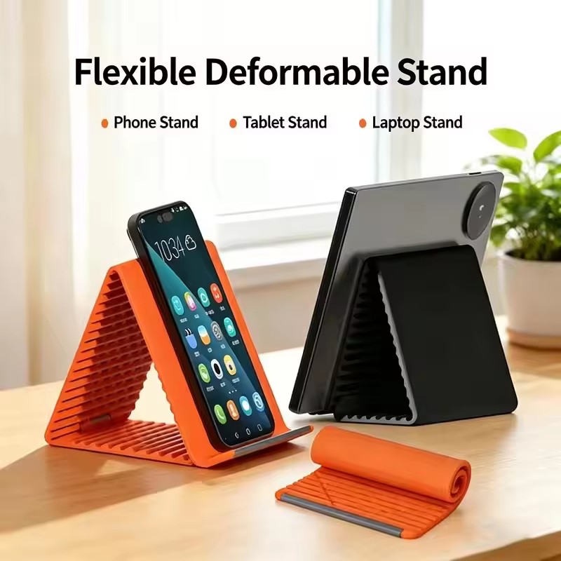 Lazy Portable Phone Stand Sili - Phone Accessories Items 评论和价格