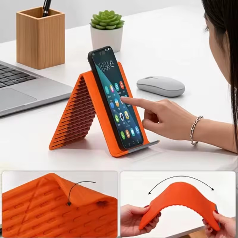 Lazy Portable Phone Stand Sili - Phone Accessories Items 评论和价格