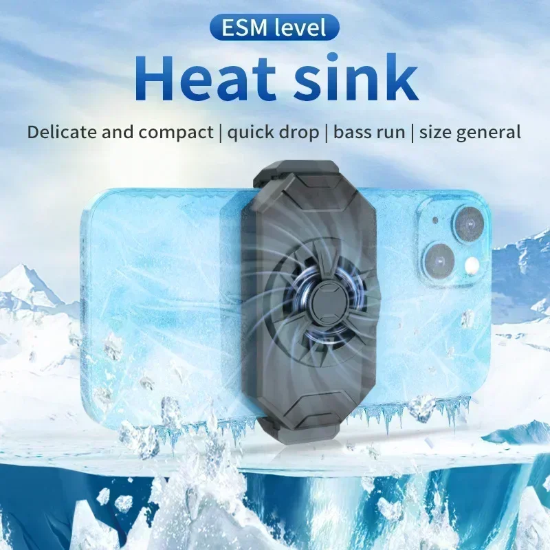S1 Portable Mini ABS Mobile Ph - Phone Cooling Fan 评论和价格