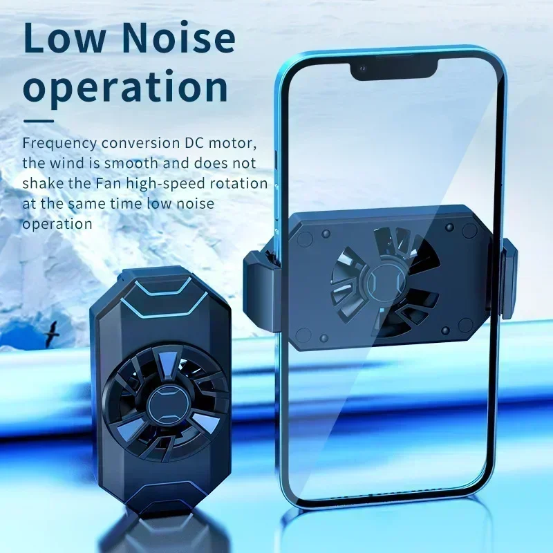 S1 Portable Mini ABS Mobile Ph - Phone Cooling Fan 评论和价格