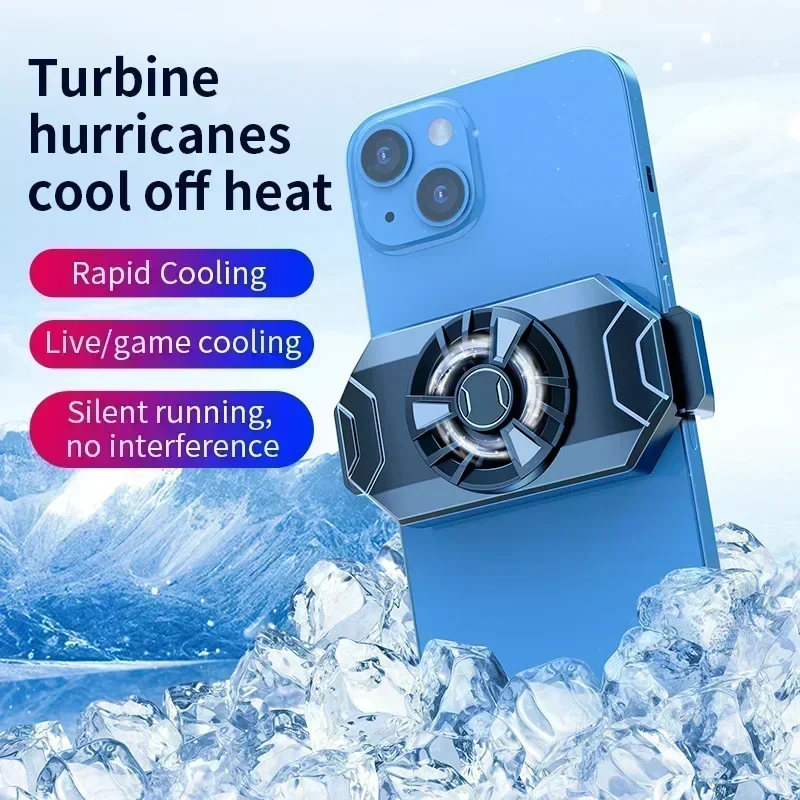 S1 Portable Mini ABS Mobile Ph - Phone Cooling Fan 评论和价格