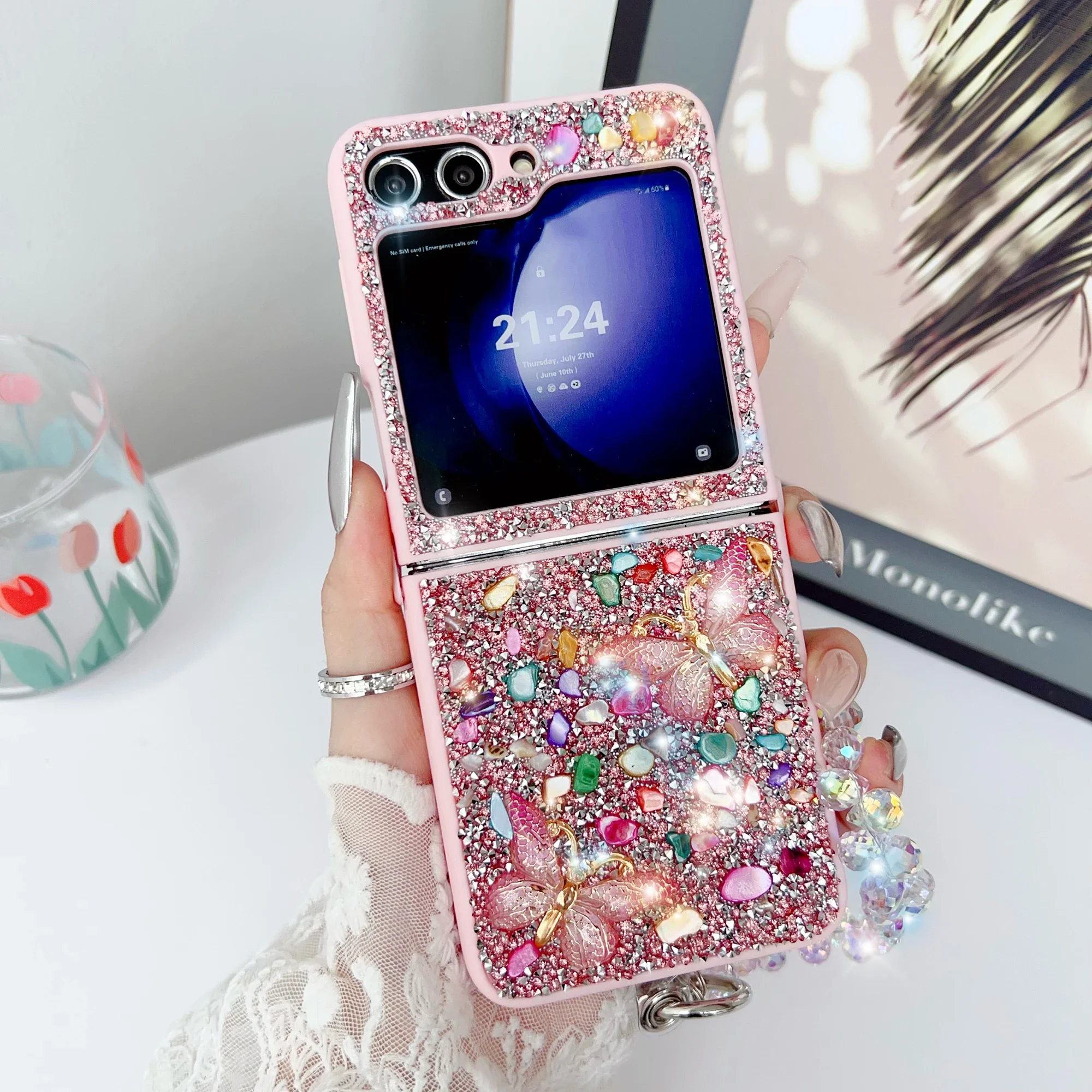 Luxury Glitter Phone Case For  - Samsung Accessories Phone 评论和价格