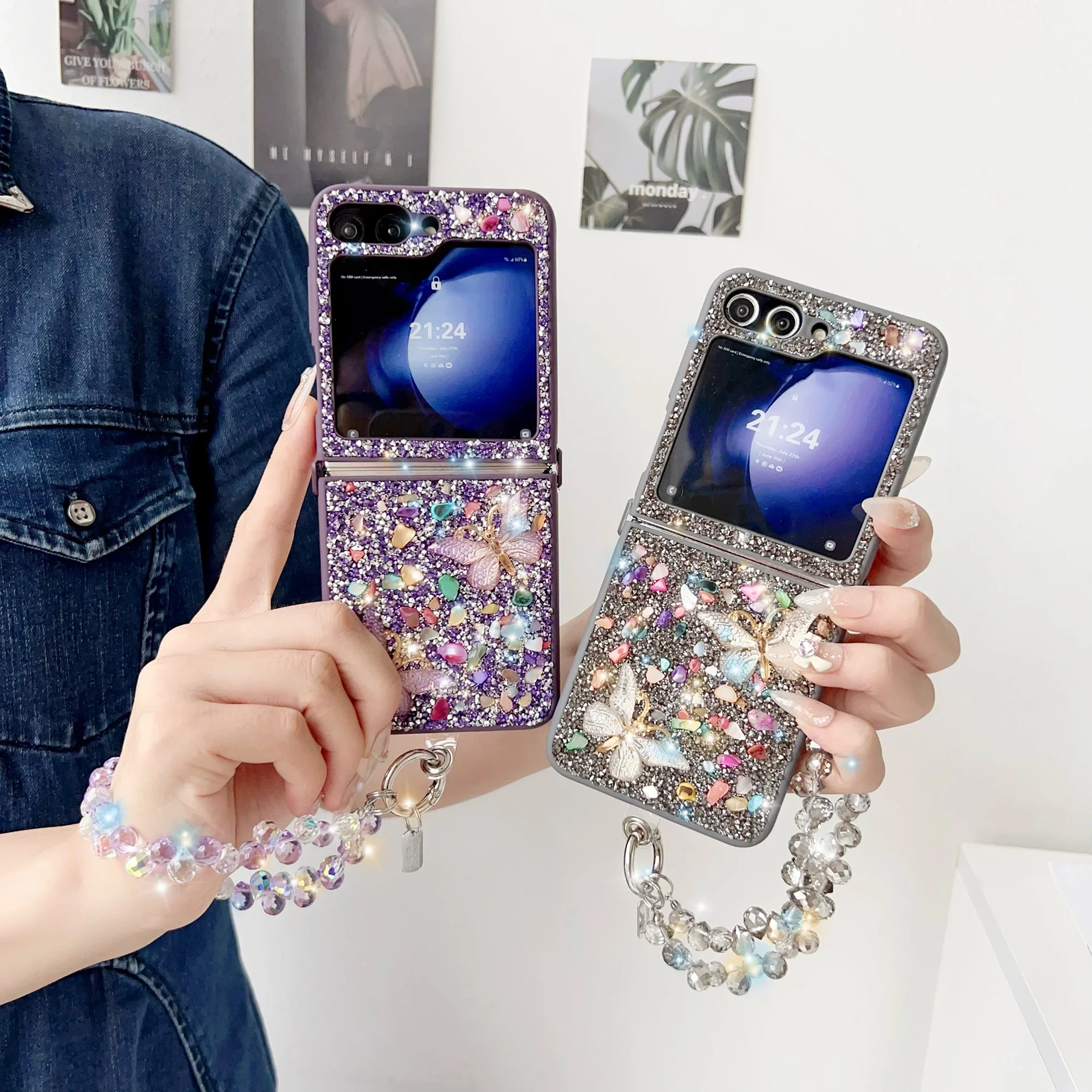Luxury Glitter Phone Case For  - Samsung Accessories Phone 评论和价格