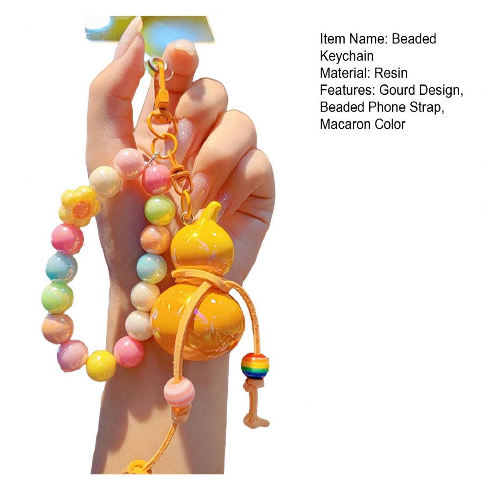 Style Keychain Macaron Color B - Phone Accessories Beads 评论和价格