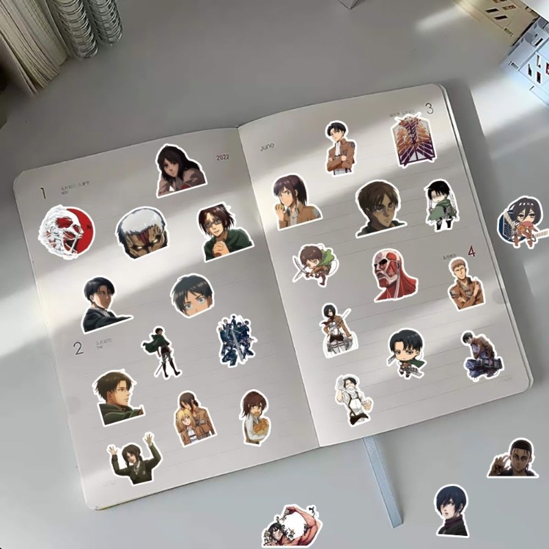 60Pcs Attack on Titan Anime St - Phone Accessories Pouch 评论和价格