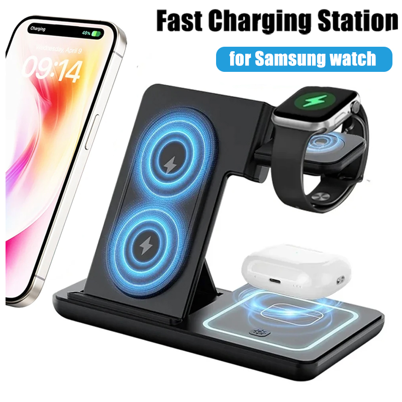 3 in 1 Foldable Wireless Charg - Phone Cooling Fan 评论和价格