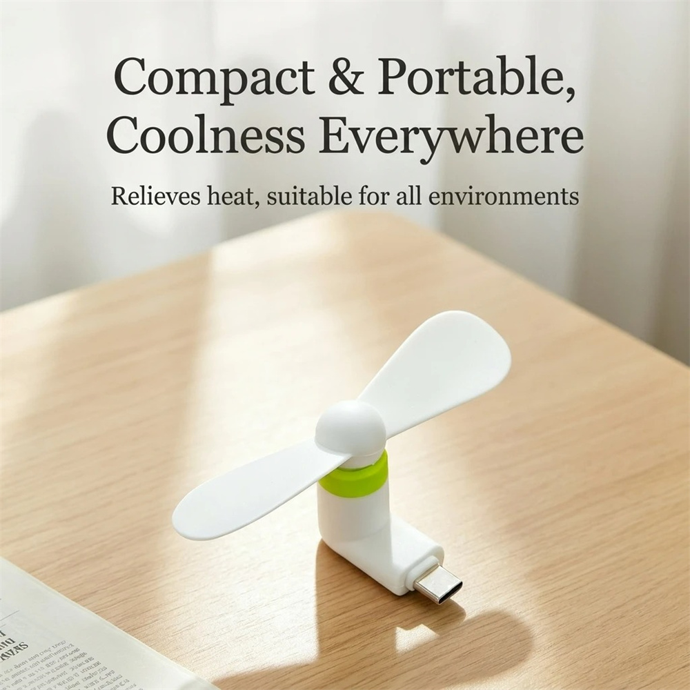 Creative Mini Portable Micro U - Phone Cooling Fan 评论和价格