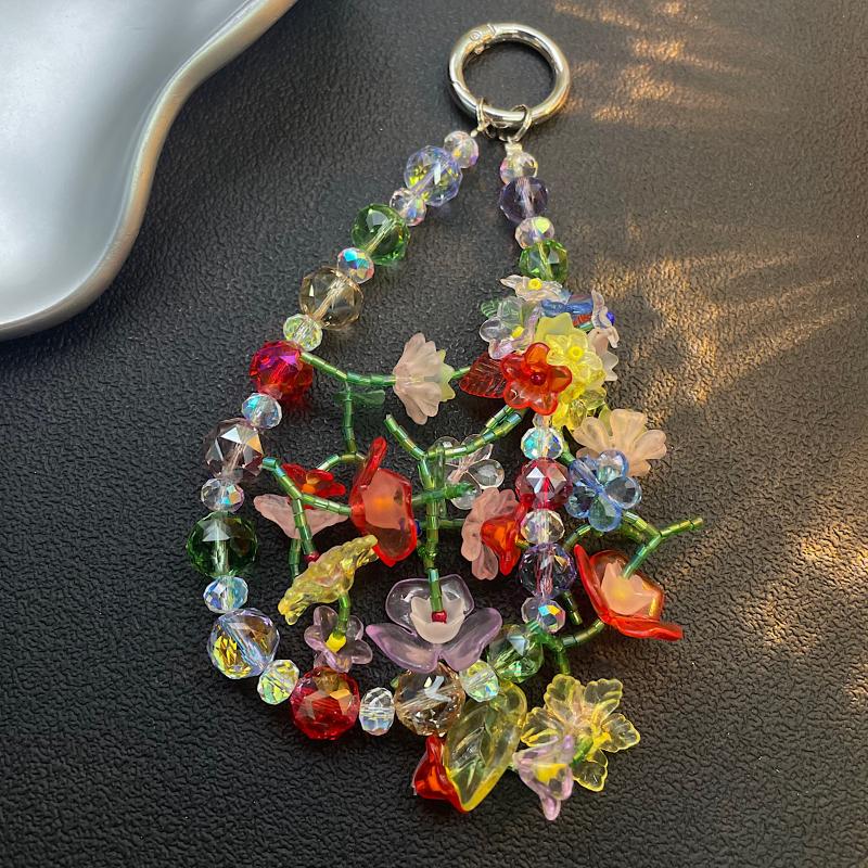 【C】Summer Colorful Beaded Phon - Phone Accessories Beads 评论和价格