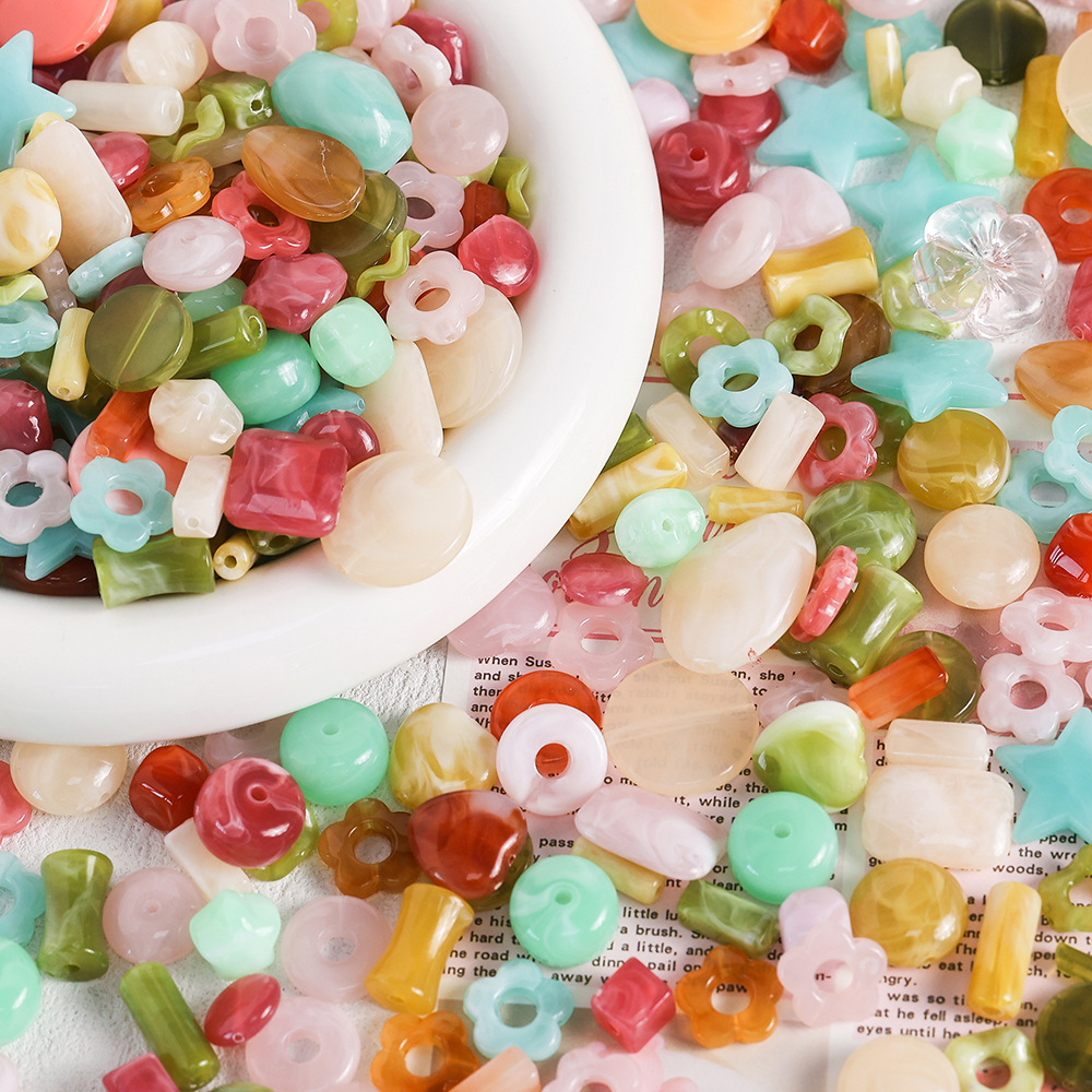 20g Acrylic Dyeing Mixed Shape - Phone Accessories Beads 评论和价格