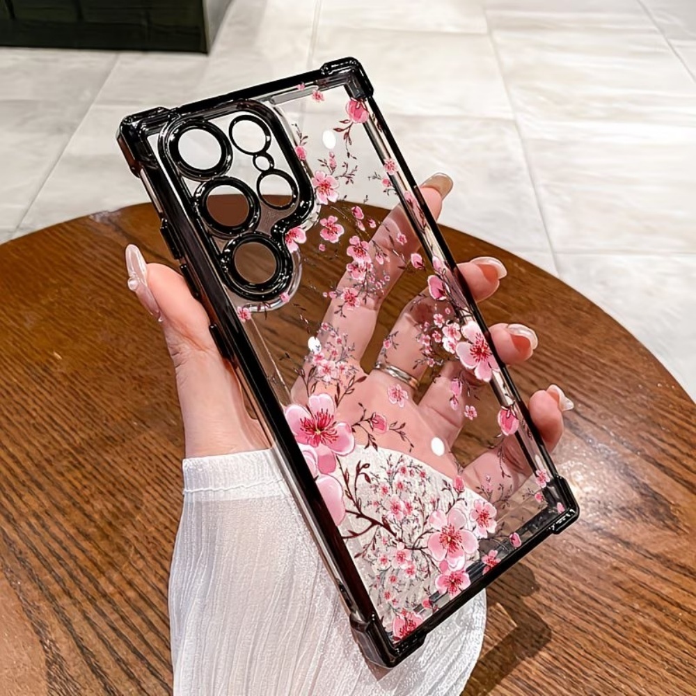 Cherry Blossom Electroplated F - Samsung Accessories Phone 评论和价格