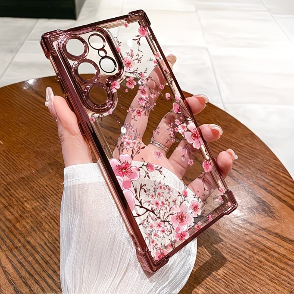 Cherry Blossom Electroplated F - Samsung Accessories Phone 评论和价格