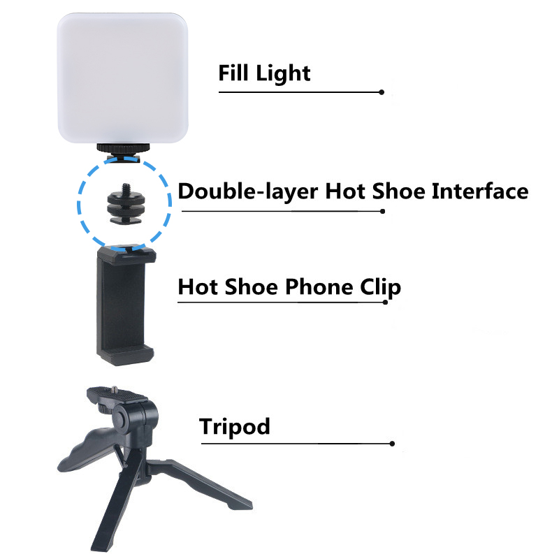 1/4 Hot Shoe Mount Phone Holde - Phone Accessories Kit 评论和价格