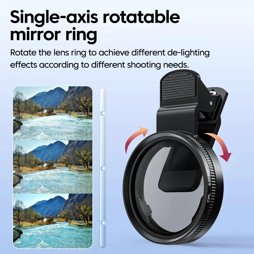 New 52mm CPL Mobile Phone Lens - Phone Accessories Items 评论和价格