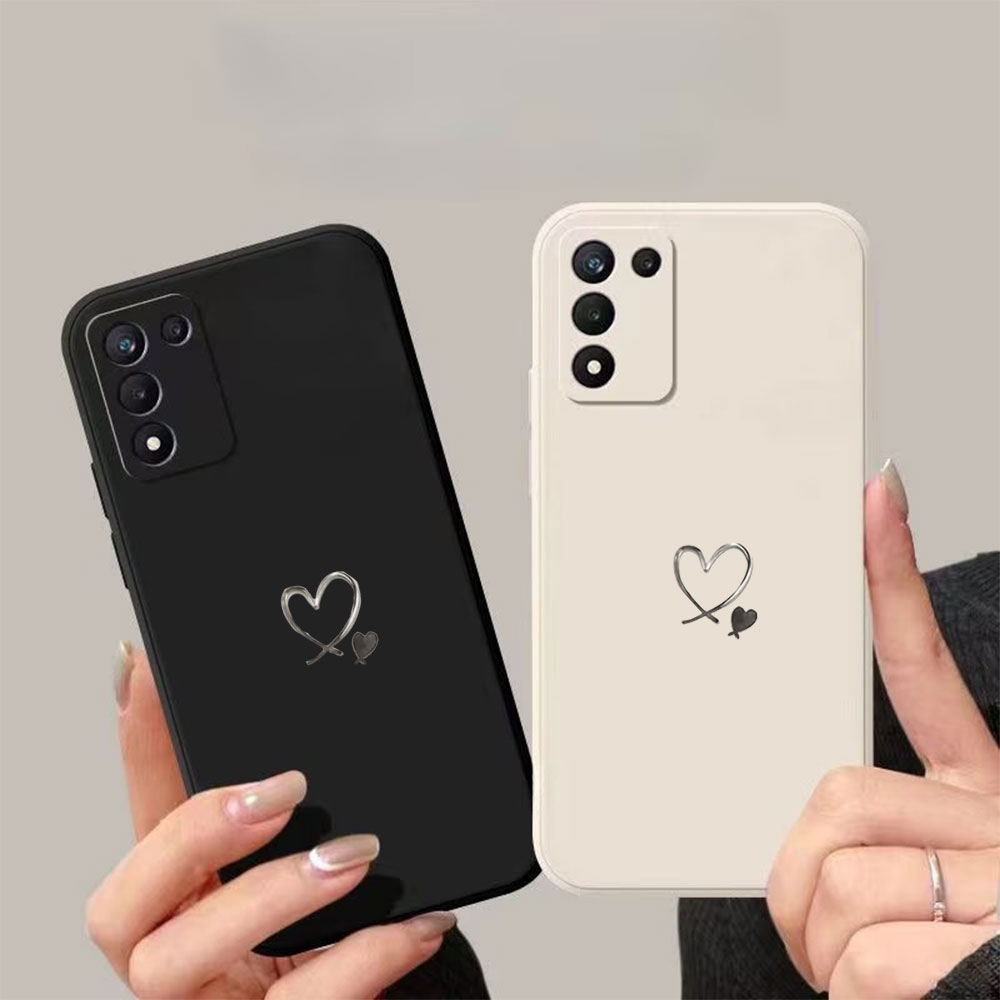 Love Heart Print Anti-Drop Pho - Samsung Accessories Phone 评论和价格
