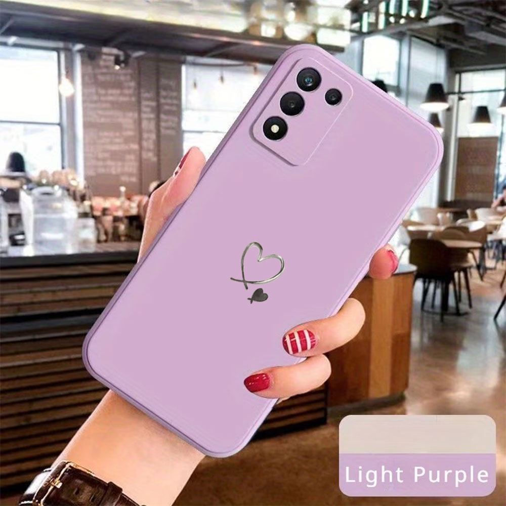 Love Heart Print Anti-Drop Pho - Samsung Accessories Phone 评论和价格